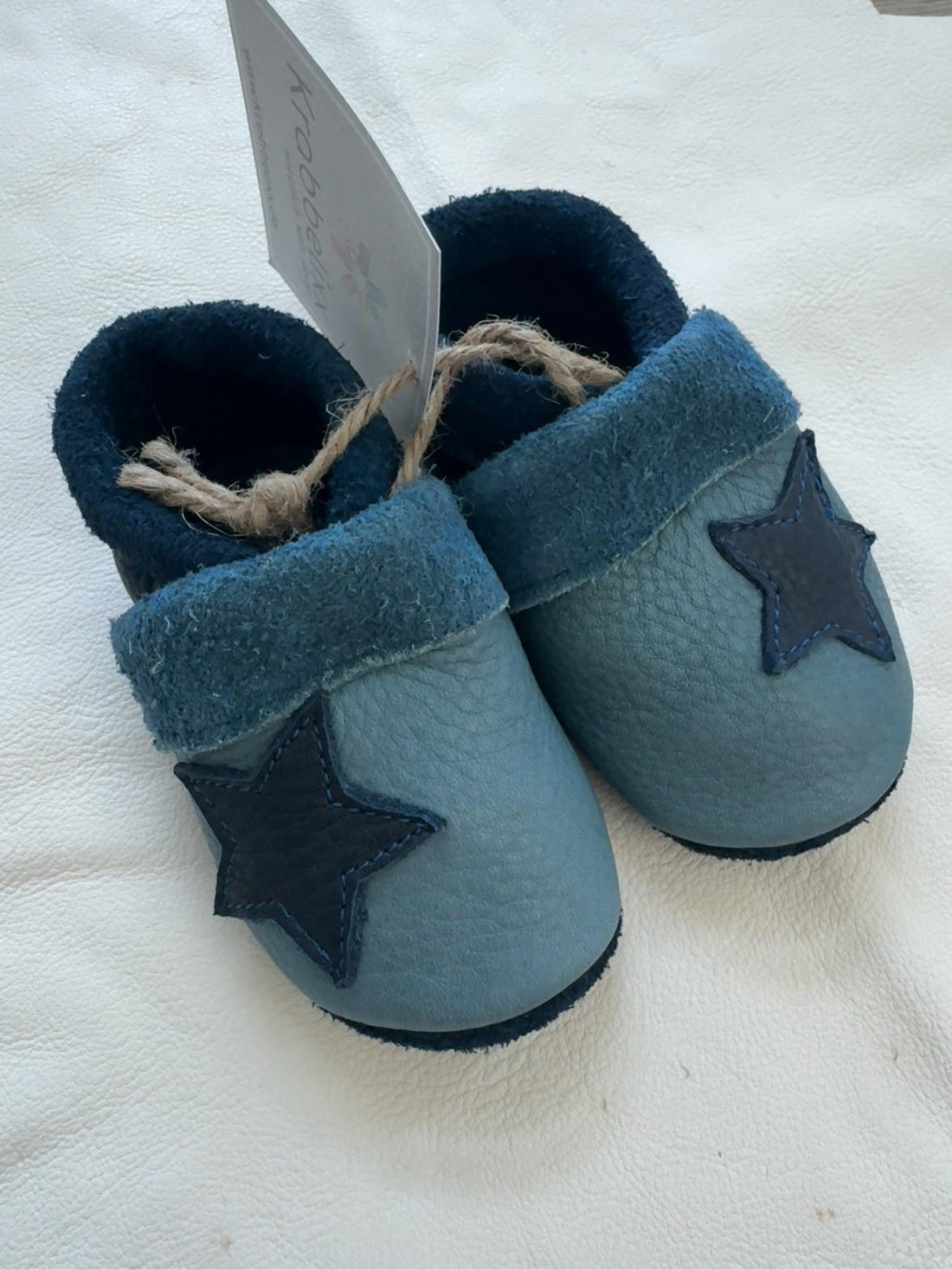 Stern - hellblau/blau