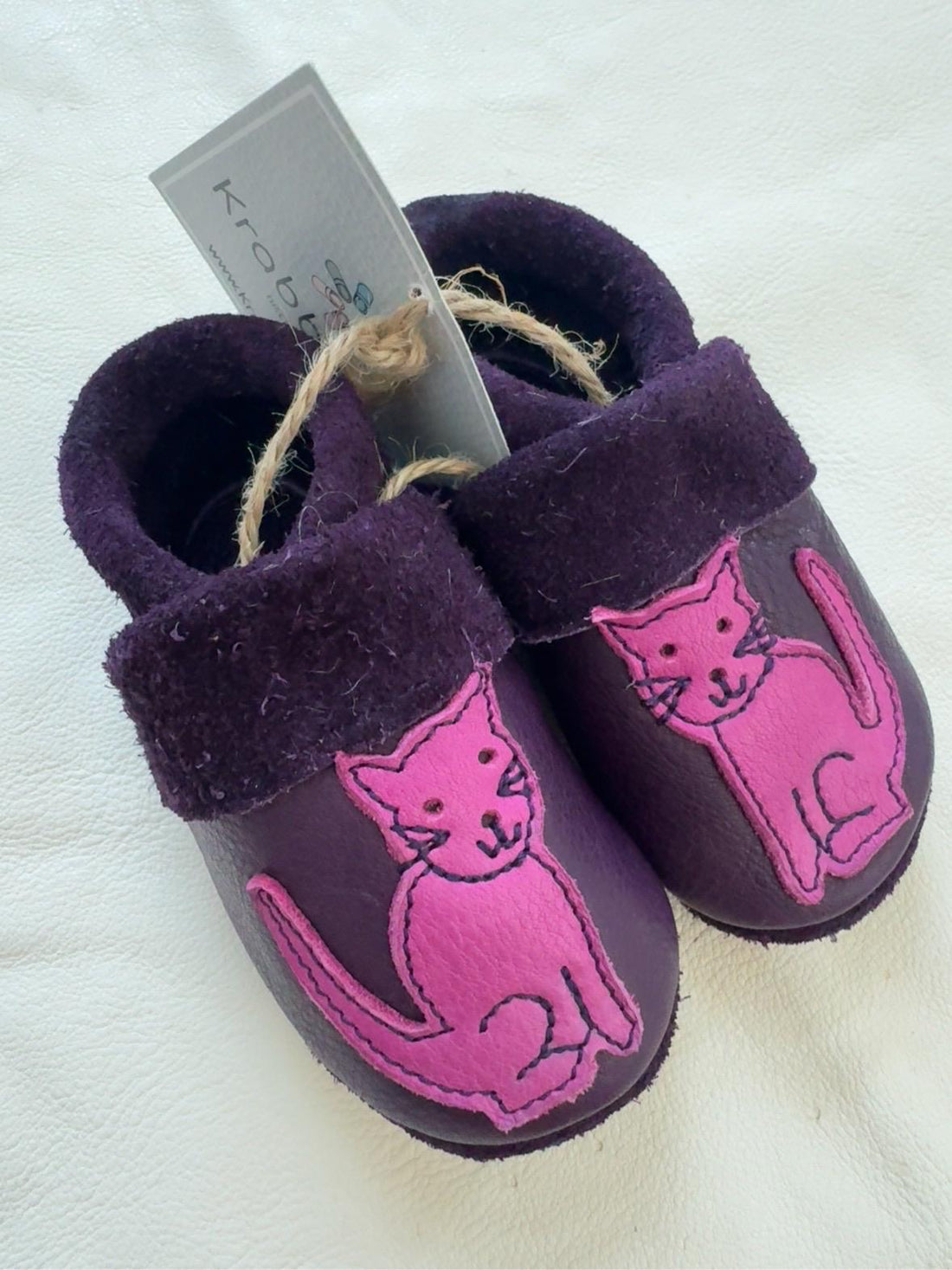 Katze - lila/pink