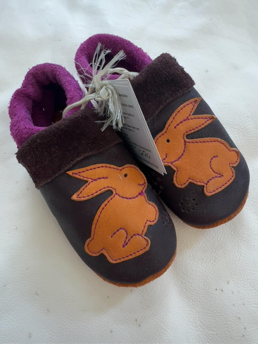 Hase - braun/pink