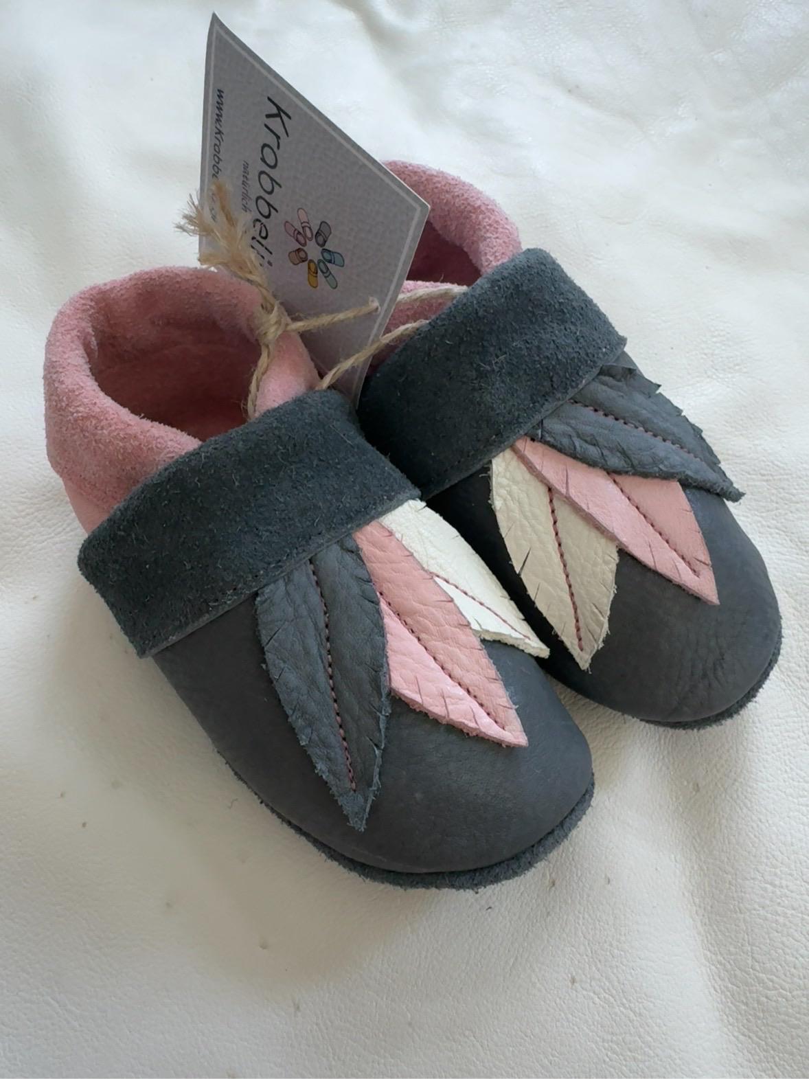 Federn - grau/rosa